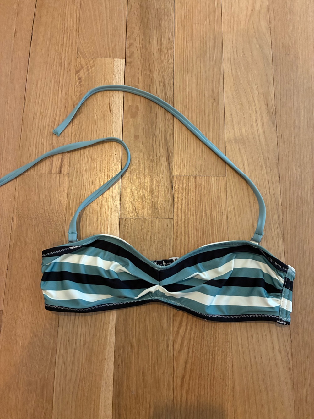 Solid & Striped Bandeau Top